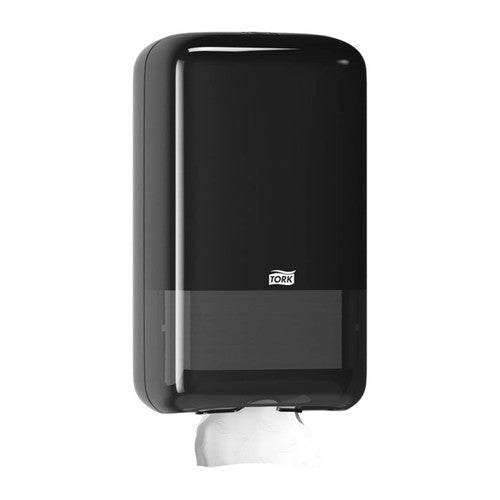 Tork Folded Toilet Paper Dispenser T3 System Black