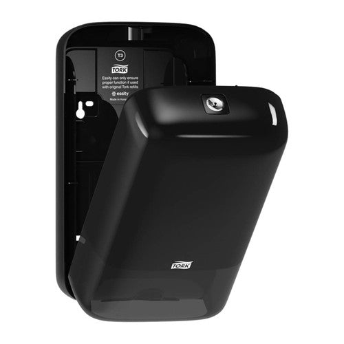 Tork Folded Toilet Paper Dispenser T3 System Black