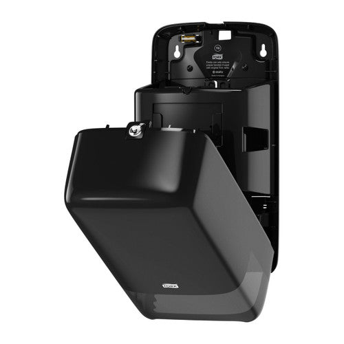 Tork Twin Mid Size Toilet Roll Dispenser T6 System Black