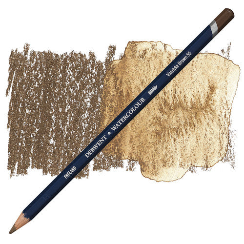 Derwent Watercolour Pencil Vandyke Brown Box of 6