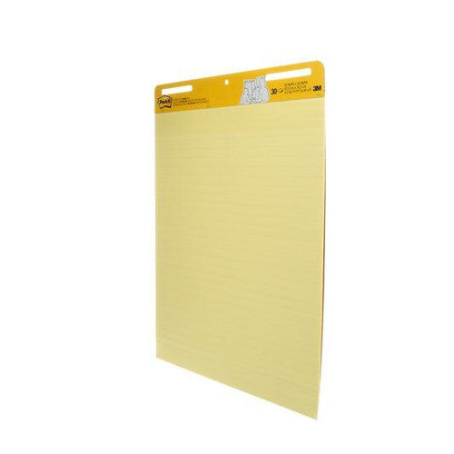 Post-it Easel Pads Yellow Lined 635 x 762mm 30 Sheets Pack of 2 561