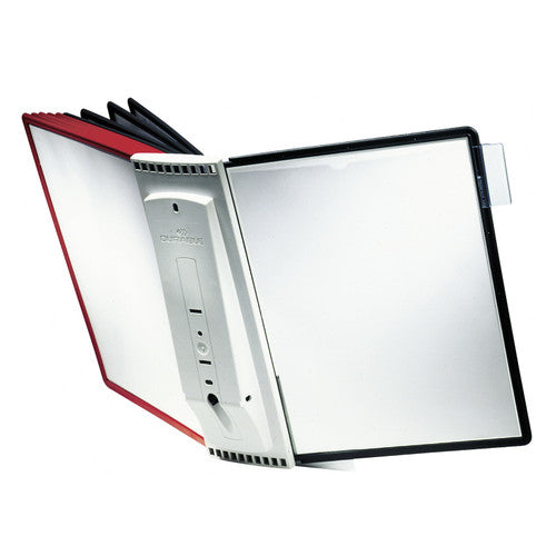 Sherpa Wall Display System A4 with 5 Red and 5 Black Panels