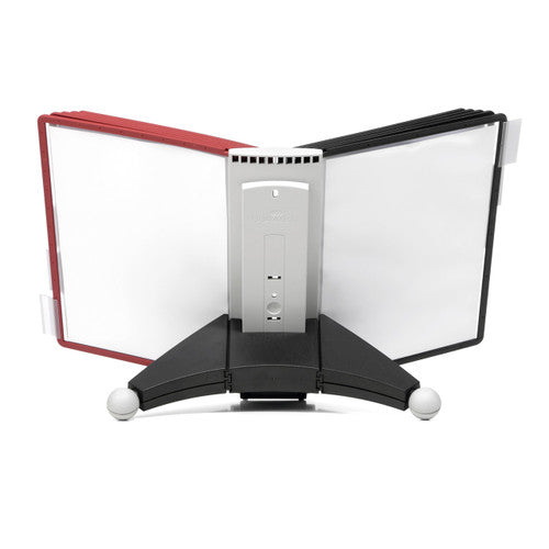 Sherpa Table Display System A4 with 10 Panels Black and Red