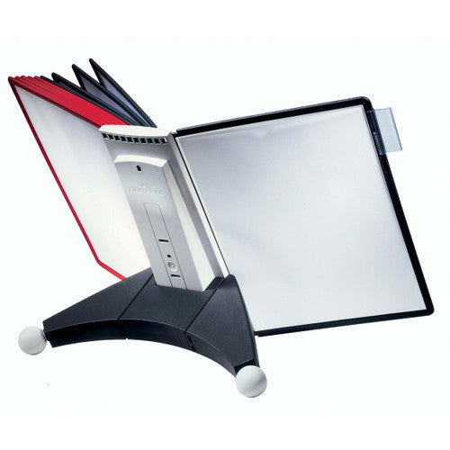 Sherpa Table Display System A4 with 10 Panels Black and Red