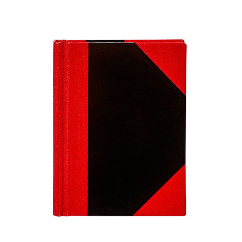 Spirax Black and Red Casebound Notebook A4 Box of 5