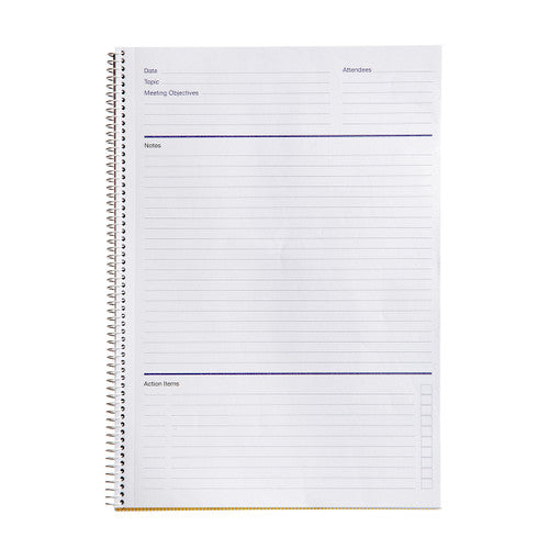 Spirax Meeting Book A4 140 Page