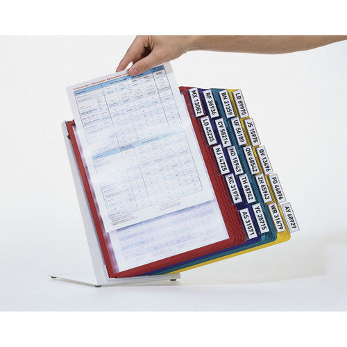 Vario Table Display System A4 with 20 Panels Assorted