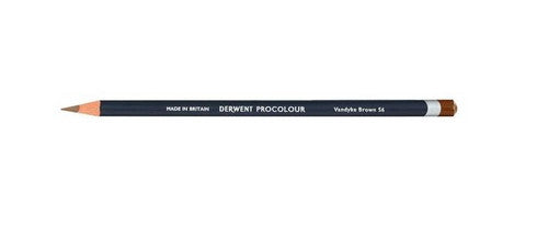 Derwent Procolour Pencil Vandyke Brown Box of 6