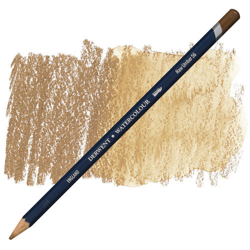 Derwent Watercolour Pencil Raw Umber Box of 6