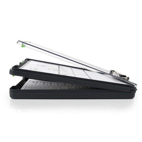 DEXAS 5717-802 CLEARVIEW CLIPCASE CLIPBOARD GREEN