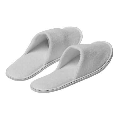 Compass Hotel Slippers Closed Toe Terry Cotton Pack of 100
