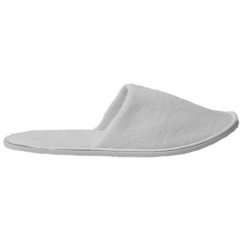 Compass Hotel Slippers Closed Toe Terry Cotton Pack of 100