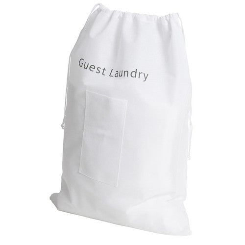 Compass Guest Laundry Bag Non Woven White Pack of 50