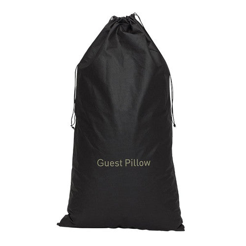 Compass Guest Pillow Bag Non Woven Black Pack of 50