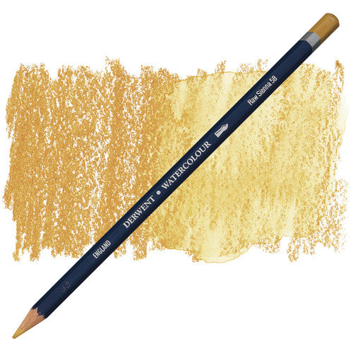Derwent Watercolour Pencil Raw Sienna Box of 6