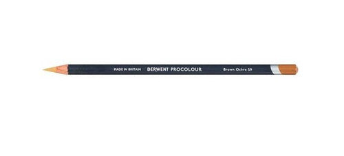 Derwent Procolour Pencil Brown Ochre Box of 6
