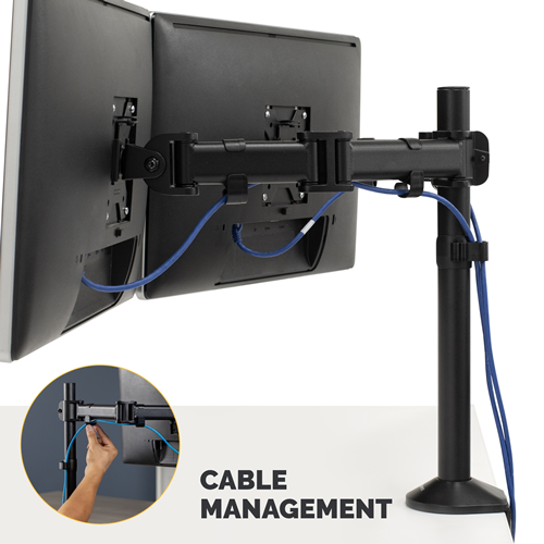 Fellowes Reflex Monitor Arm Dual Double Arm