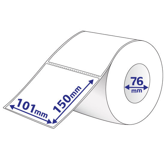 Avery Direct Thermal Labels with Perforation 101 x 150mm Roll 1000 – view 2