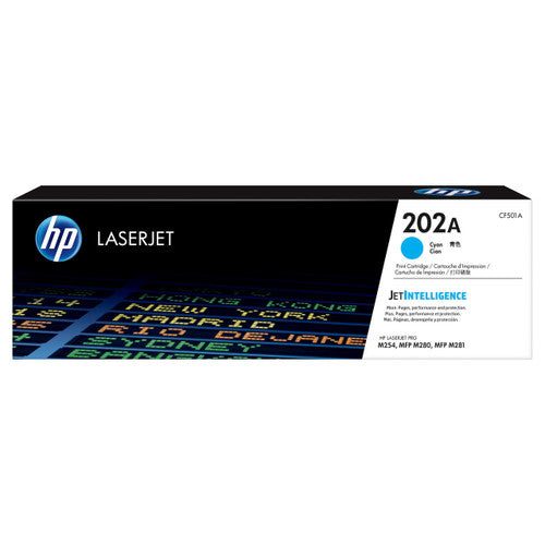 HP 202A Original LaserJet Toner Cartridge Cyan 1300 Pages