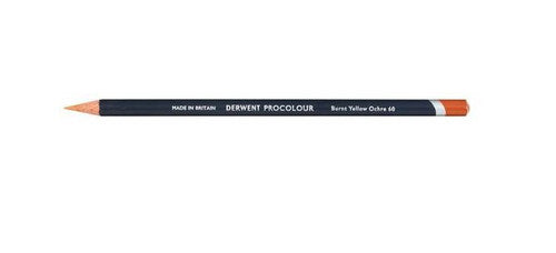 Derwent Procolour Pencil Burnt Yellow Ochre Box of 6