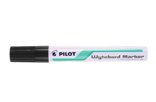 Pilot Wytebord Marker Bullet Tip 4mm Black Box of 12