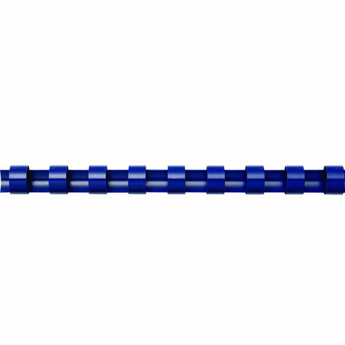 Fellowes Plastic Binding Combs 21 Ring 16mm Round Blue Pack 100