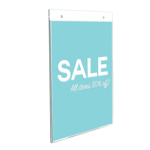 Deflecto Wall Mount Sign Holder A5 Portrait