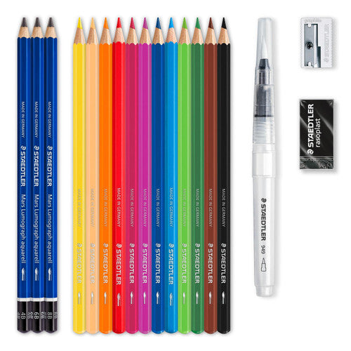 Staedtler 61 14610C Design Journey Mixed Set Watercolour Set