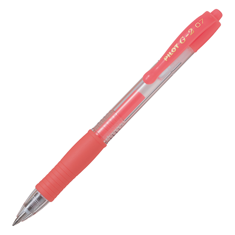 PILOT G-2 Retractable Gel Fine Neon Red Box of 12-1