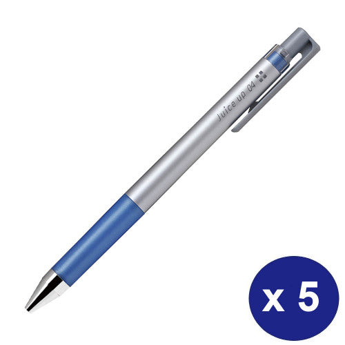 Pilot Juice Up Gel Pen 0.4mm Metallic Blue Box of 5
