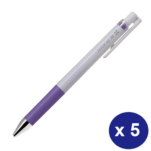 Pilot Juice Up Gel Pen 0.4mm Pastel Violet Box of 5