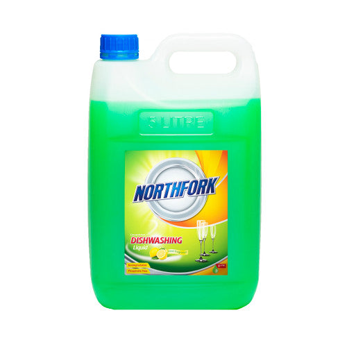 Northfork Dishwashing Liquid 5 Litre Carton of 3