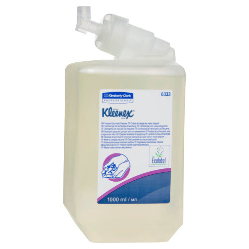 Kleenex Frequent Use Hand Soap Clear 1000ml Cartridge Case of 6
