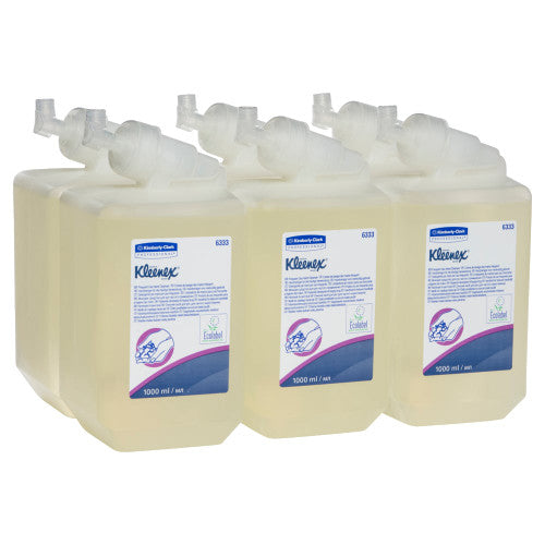 Kleenex Frequent Use Hand Soap Clear 1000ml Cartridge Case of 6