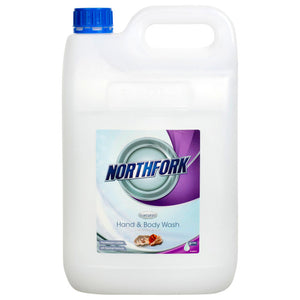 Northfork Hand and Body Wash Pearl White 5 Litre Carton of 3