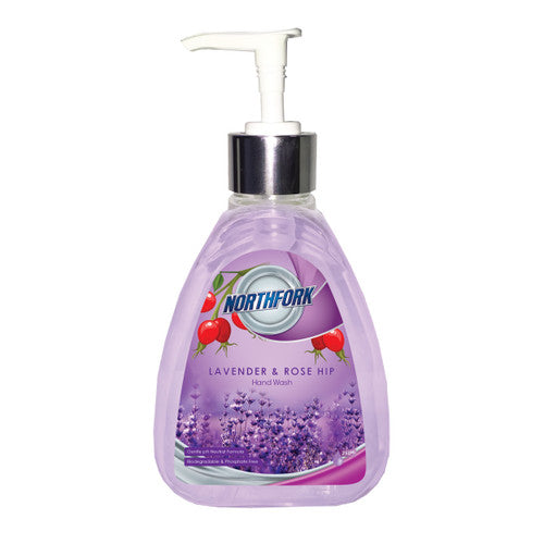 Northfork Liquid Hand Wash Lavender and Rosehip 250ml Carton of 6