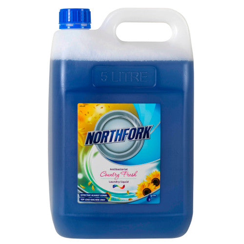 Northfork Antibacterial Laundry Liquid 5 Litre Carton of 3