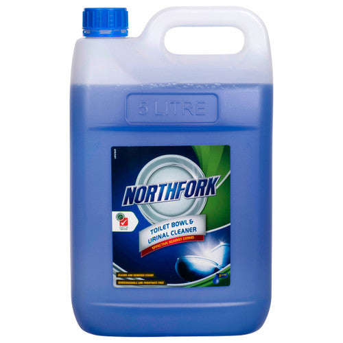Northfork GECA Toilet Bowl and Urinal Cleaner 5 Litre Carton of 3