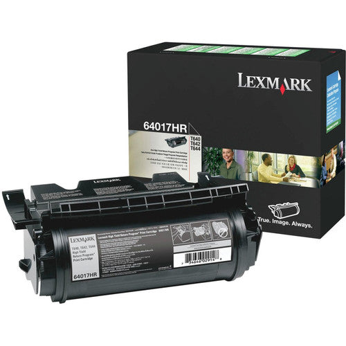Lexmark 64017HR High Yield Black Toner Cartridge 21000 Pages