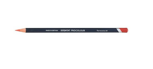 Derwent Procolour Pencil Terracotta Box of 6