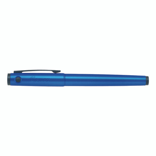 Pilot Explorer Fountain Pen Metallic Blue Barrel Fine Nib