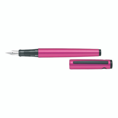 Pilot Explorer Fountain Pen Metallic Pink Barrel Fine Nib