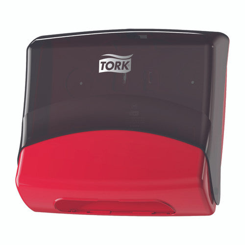 Tork Folded Wiper Cloth Dispenser W4 Red Smoke