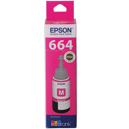 Epson C13T664392 T664 Ecotank Ink Bottle Magenta