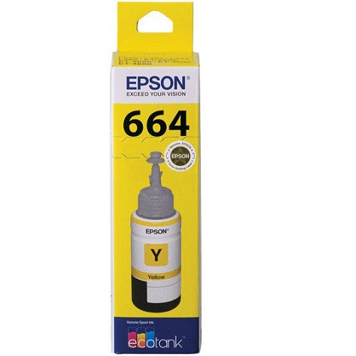 Epson C13T664492 T664 Ecotank Ink Bottle Yellow