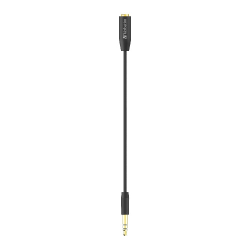 Verbatim 35mm AUX Audio Extension Cable 3M Black