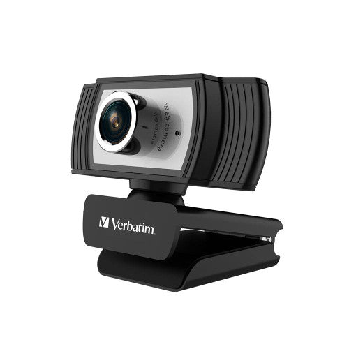 Verbatim 1080p Full HD Webcam Black Silver