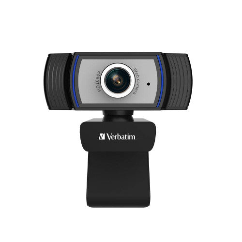 Verbatim 1080p Full HD Webcam Black Silver