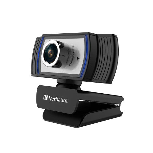 Verbatim 1080p Full HD Webcam Black Silver