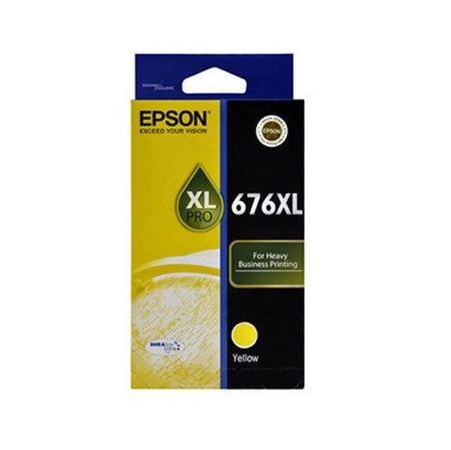 Epson C13T676492 676XL High Yield Durabrite Ultra Ink Yellow